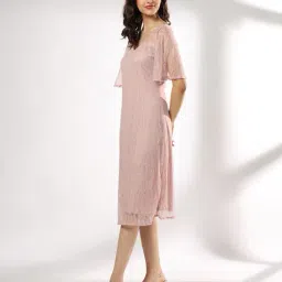 fig Women Lace A-Line Dress image 2