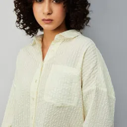 max Women Seersucker Shirt image 2