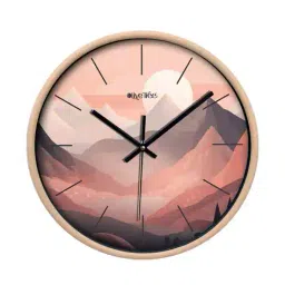 olive tree Round Shaped Analog Wall Clock image 2