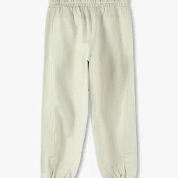 kb team spirit Boys High-Rise Joggers with Woven Panel & Pocket image 2