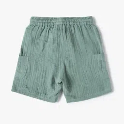 yousta Boys Patterned Relaxed Fit Cotton Shorts image 2