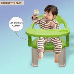 tony stark Plastic Musical Baby Feeding Chair  image 2