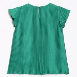 allen solly Girl Regular Fit Striped Top image 2