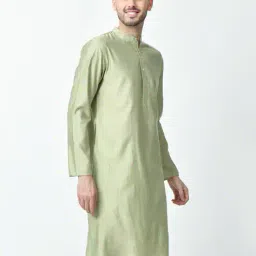 ambi Men Regular Fit Long Kurta image 2