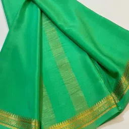 shree silk mills Women Silk saree with Blous4e  image 2