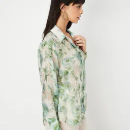 max Women Floral Print Shirt image 2