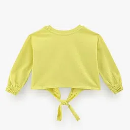 u.s. polo assn. Girls Unicorn Print Regular Fit Cotton Round-Neck T-Shirt image 2