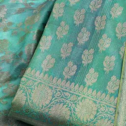 mbz.in by meena bazaar Women 3-Piece Unstitched Dress Material image 2