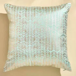 home centre Velour Foil Print Cushion Cover image 2