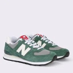 new balance 574 Low-Top Lace-Up Shoes image 2