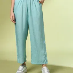 acai Women Straight Fit Pants with Insert Pockets image 2