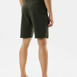 snitch Men Mid-Rise City Shorts with Elasticated Waist image 2
