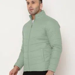 9ty3ree Men Quilted Regular Fit Puffer Jacket image 2