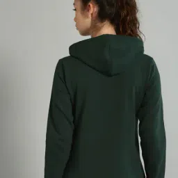 buda jeans co Women Regular Fit Zip-Front Hoodie image 2