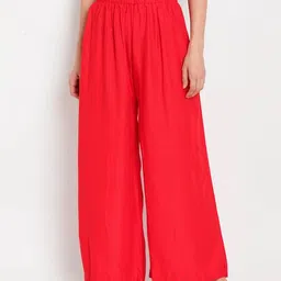 tag 7 plus Women Pack of 2 Solid Palazzos image 2