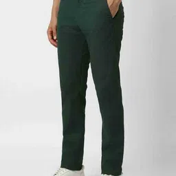 van heusen Men Textured Slim Fit Trousers image 2