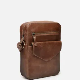 hats off accessories Women Genuine Leather Crossbody Bag  image 2