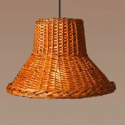habere india Indoor Wicker Hanging Light image 2
