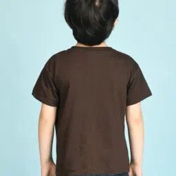 nusyl Boys Graphic Print Oversized Fit Crew-Neck T-Shirt image 2