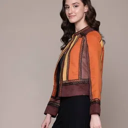 label ritu kumar Carina Suede Jacket image 2