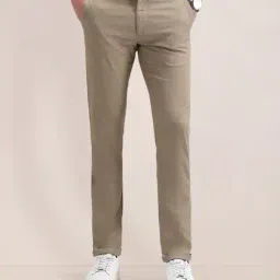 us polo assn. Men Austin Slim Fit Flat-Front Chinos image 2