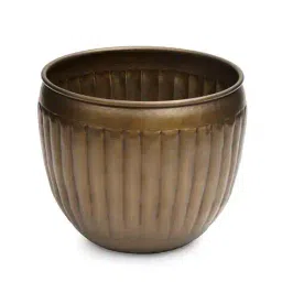 pure home and living Bronze Metal Planter  image 2