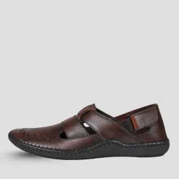 ezok Men Sandals with Leather Upper image 2