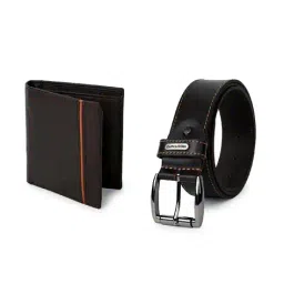 red tape Men Leather Belt with Wallet image 2