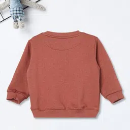 max Boys Typographic Print Round-Neck Sweatshirt image 2