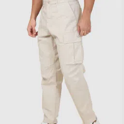 being human Men Slim Fit Cargo Pants image 2