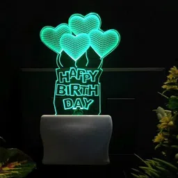 talgo RGB Optical Illusion 3D Night Lamp image 2