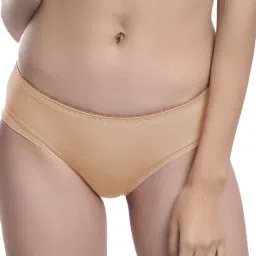 cumsin Women Pack of 3 Cotton Hipster Panties image 2