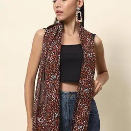 trend arrest Women Floral Scarf image 2