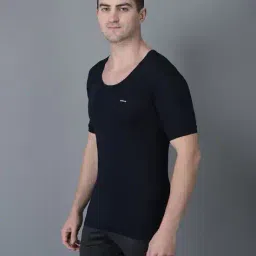 dollar bigboss Men Combed Cotton Vest with Brand Print image 2