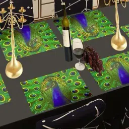 cread craft Set of 6 Waterproof Non-Slip Placemats image 2