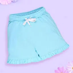 kiddopanti Pack of 2 Girls Mid-Rise Hot Pants image 2