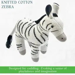 nesta toys Zebra Plush Toy image 2