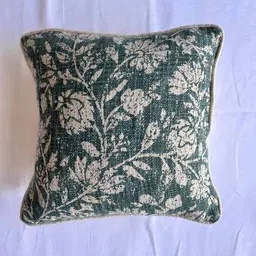 export house Premium Designer Embroidery Pillow Cover  image 2