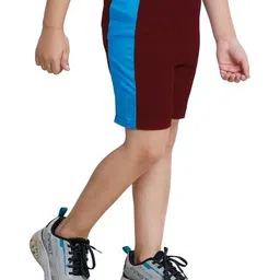 pixie n prince Boys High Rise Regular Fit Shorts image 2