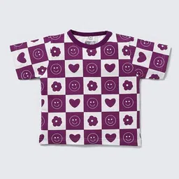 nite flite Girls Graphic Knitted Top Pyjamas Set image 2