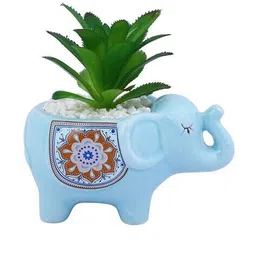 tayhaa Artificial Plant with Ceramic Pot image 2