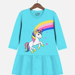 trampoline Graphic Print A-Line Dress image 2