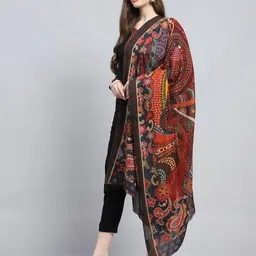 monte carlo Women Self-design Shawl image 2