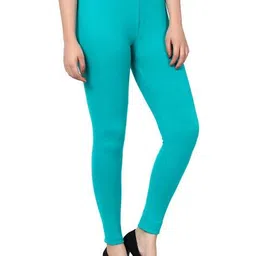 pinovo Pack of 2 Women Ankle-Length Leggings with Elasticated Waist image 2