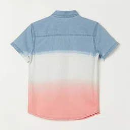 fame forever by lifestyle Boys Regular Fit Spread Collar Shirt image 2