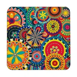 mooch wale Set of 2 Graphic Print Wooden Coasters image 2