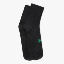 yousta Men Pack of 3 Ribbed Ankle Length Socks image 2