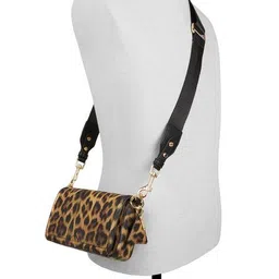 aldo Women Printed Shoulder Bag with Detachable Strap image 2