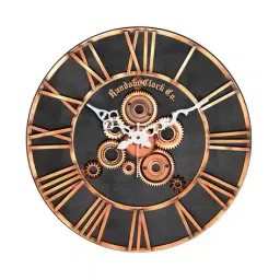 random Printed Round Wall Clock image 2