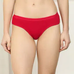 cumsin Women Pack of 6 Hipster Panties with Elasticated Waistband image 2